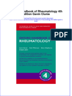 Free download Oxford Handbook Of Rheumatology 4Th Edition Gavin Clunie full chapter pdf epub