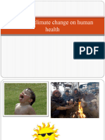 Effect of Climate Change On Human Health