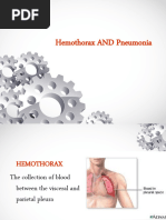 Hemothorax AND Pneumonia