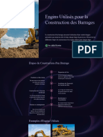 Engins Utilises Pour La Construction Des Barrages .