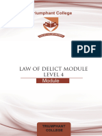 LAW OF DELICT With Cover - 060928