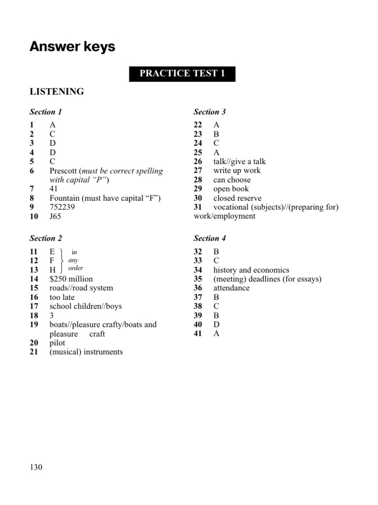 Ielts1 Answer Keys Speed Reading Question