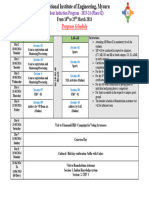 SIP Phase II Programme Schedule
