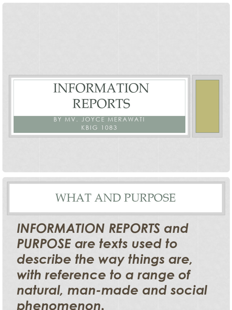 Understanding Information Reports | PDF | Calorie | Food Energy
