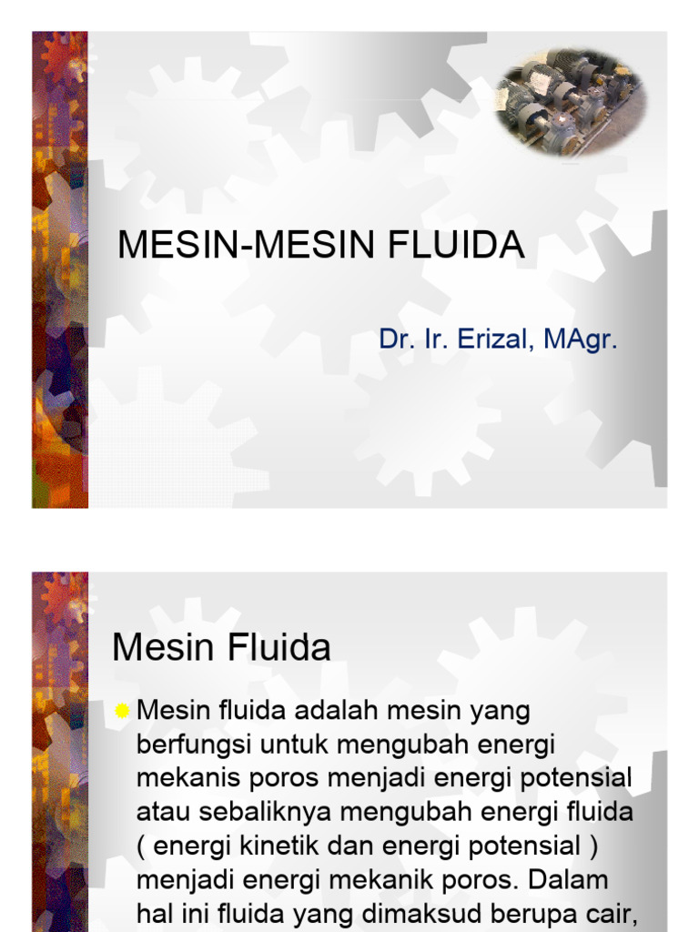 Mesin Mesin Fluida Pdf