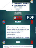 C++ Programming Unit-5 SRM