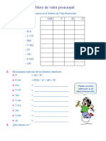 Representación Gráfica de Los Números 4