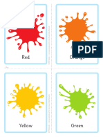 Free Colour Flashcards