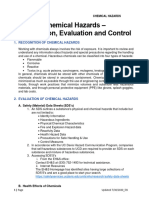 3.13 - Chemical Hazards-RECOGNITION, EVALUATION AND CONTROLP3