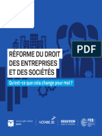 Brochure Reforme Societes Fednot FEB Graydon - Février 2019 - Copie