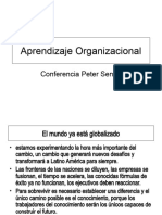 Aprendizaje Organizacional - Conferencia Peter Senge