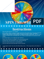 Spin The Wheel (24 CHOICES)