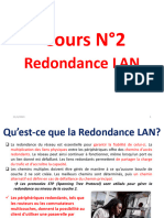 Cours N°2 - Redondance LAN - 2023