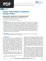 Darknet Traffic Analysis A Systematic Literature Review