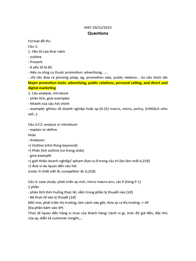 Marketing Pdf Pricing Marketing