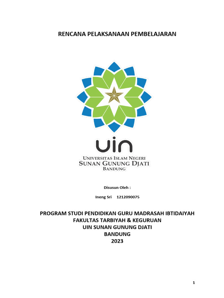 Rpp Mt Kelas 4 Sem 1 Pdf