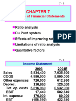 Analysis Fin Statement