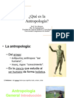 ¿Qué Es La Antropología
