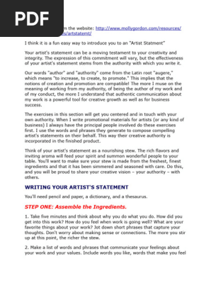 artist_statement_recipe