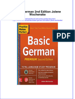 Free Download Basic German 2Nd Edition Jolene Wochenske Full Chapter PDF