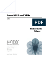 Junos Mpls and VPNS: Student Guide