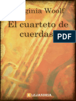 El Cuarteto de Cuerdas-Woolf Virginia