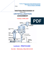 PROF M AZIZ - PMO470S - GA 1 - ASSIGN (Crystallization) - 2024