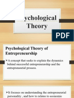 Psychological Theory