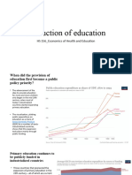 Lec9 - Production of Education