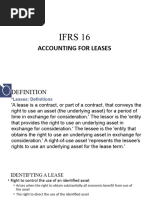 IFRS 16 Leases