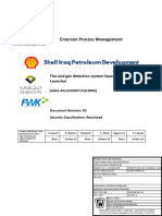 Fire and Gas Detection System Layout