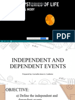 Independent and Dependent Event