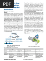 Analog Devices Electromagnetic Flow Meters Achieve High Accuracy in Industrial Applications