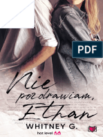 Nie Pozdrawiam Ethan Whitney G Ebookpoint