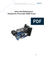 PowerKit 4M06 Operation Maintenance Manual
