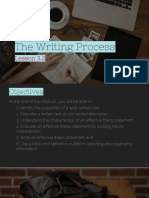 3 2 The Writing Process
