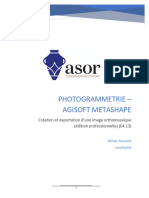 ASOR - Tutorial - 04 13 - Photogrammetry Agisoft Orthomosaic FR