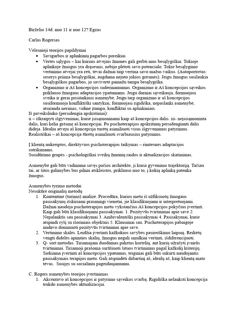 Paskaita | PDF