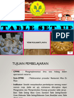 Table Set Up Yeni Yulianti