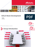 GOLD Stock Development: Aldata Training