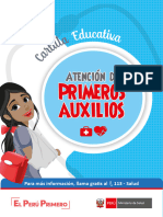 Cartilla Educativa Primeros Auxilios - MINSA Perú