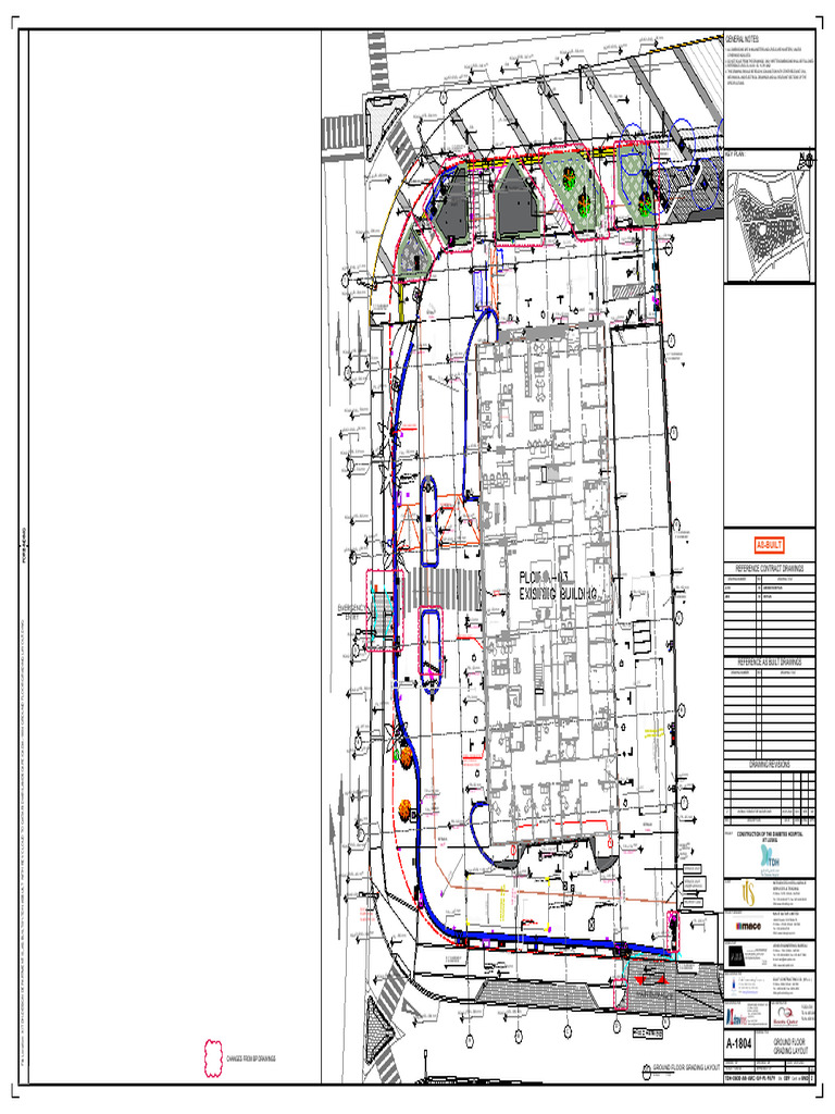 A-1804 Ground Floor Grading Layout | PDF