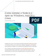 Como Instalar o Node - Js e NPM No Windows, macOS e Linux - Kinsta®