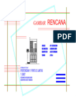 Gambar Struktur Ruko 1 Pintu 2 LT (Rika)