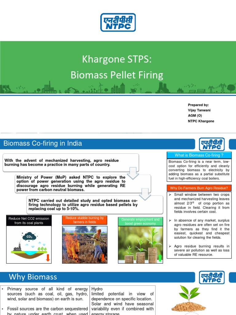 Biomass Co-Firing for Power Plants | PDF | Fossil Fuel Power Station ...