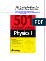 Free Download Physics I 501 Practice Problems For Dummies The Experts at Dummies Full Chapter PDF