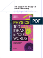Free Download Physics 100 Ideas in 100 Words 1St Edition David Sang Full Chapter PDF
