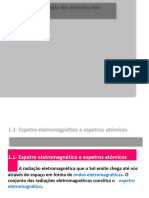 2 - Energia dos eletrões nos átomos