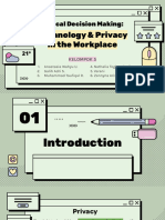 Group 5 - Business Ethics Ch. 7 (Technology & Privacy in The Workplace)