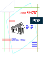 Gambar Struktur Rumah 1 LT (Stabat)